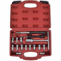 17 Pcs Diesel Injector Seat Cutter Set -IMOU Sales 17 pcs Diesel Injector Seat Cutter Set 439416 2