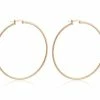 Rigant 18K RGP Circle Earrings - Golden -IMOU Sales 18k rgp circle earrings golden 1571986249108
