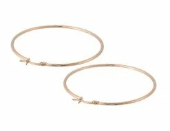 Rigant 18K RGP Circle Earrings - Golden -IMOU Sales 18k rgp circle earrings golden 1571986249699