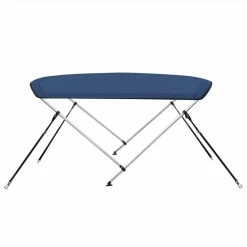 2 Bow Bimini Top Navy Blue 180x150x110 Cm -IMOU Sales 2 Bow Bimini Top Navy Blue 180x150x110 cm 472056 3