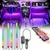 5050RGB LED Car Underfoot Atmosphere Light Belt With Wireless Bluetooth Music APP Control -IMOU Sales 5050RGB LED Car Underfoot Atmosphere Light Belt 500066 0