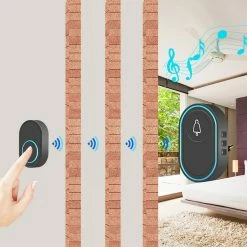 Earykong Wireless Music Doorbell Alarm Volume Adjustable Compatible With 433MHz Wireless Detectors Easy Installation - Black 10 Earykong Wireless Music Doorbell Alarm Volume Adjustable Compatible With 433MHz Wireless Detectors Easy Installation - Black -IMOU Sales 79b5335894d24d1eb83c0cc21e275a3b 493436 3
