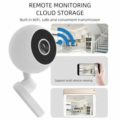 A2 Indoor Security Camera, Baby Monitor Smart Home IP Wi-Fi Camera With Night Vision/2.4GHZ/Motion Detection/2-Way Voice -IMOU Sales A2 Indoor Security Camera 502645 2
