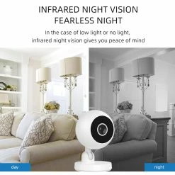 A2 Indoor Security Camera, Baby Monitor Smart Home IP Wi-Fi Camera With Night Vision/2.4GHZ/Motion Detection/2-Way Voice -IMOU Sales A2 Indoor Security Camera 502645 3