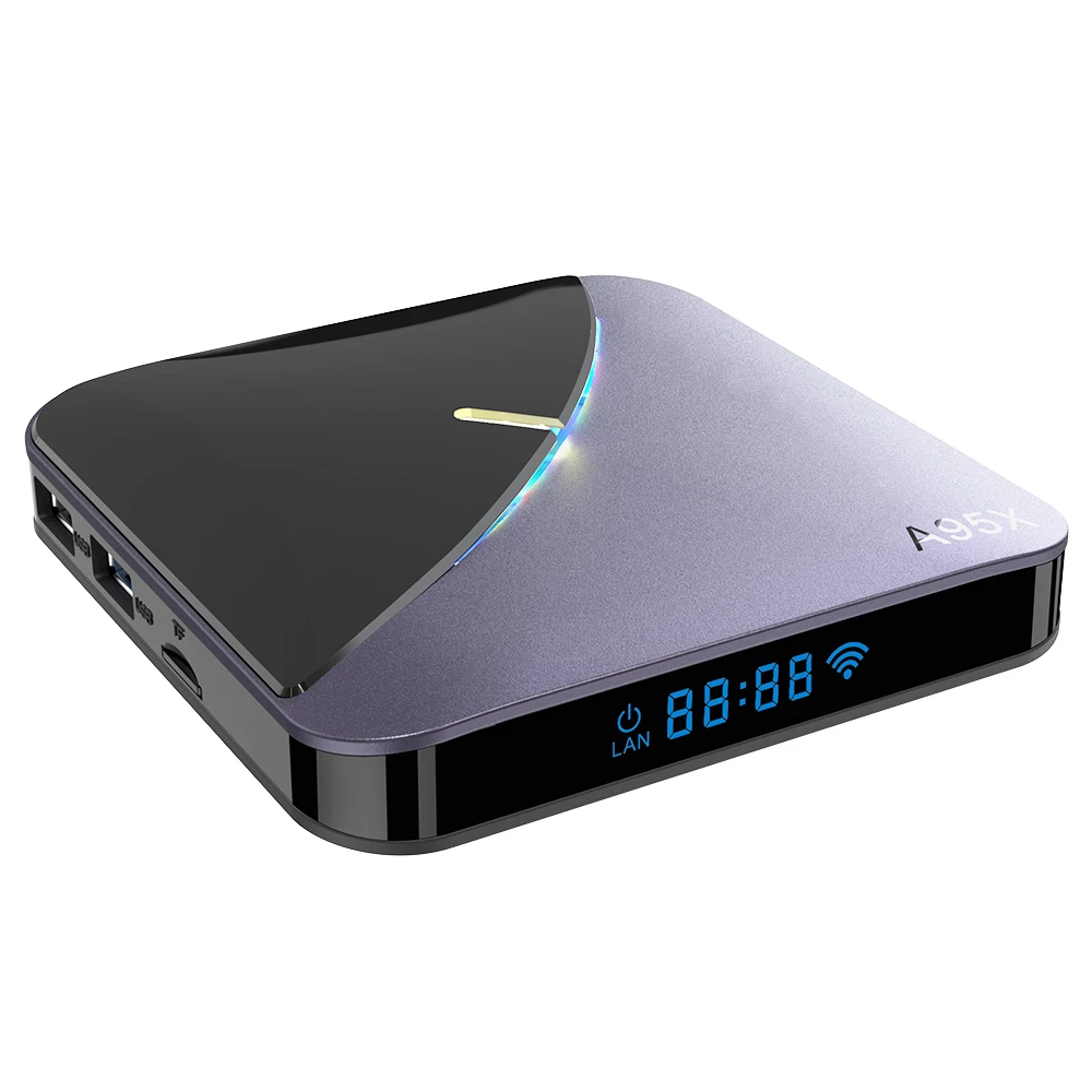 A95X F3 Air II 4GB/32GB 4K AV1 TV BOX RGB Light Android 11 Amlogic S905W2 ARM Cortex A53 2.4G+5G WIFI 4 A95X F3 Air II 4GB/32GB 4K AV1 TV BOX RGB Light Android 11 Amlogic S905W2 ARM Cortex A53 2.4G+5G WIFI - Image 2