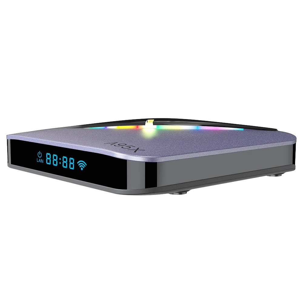 A95X F3 Air II 4GB/32GB 4K AV1 TV BOX RGB Light Android 11 Amlogic S905W2 ARM Cortex A53 2.4G+5G WIFI 5 A95X F3 Air II 4GB/32GB 4K AV1 TV BOX RGB Light Android 11 Amlogic S905W2 ARM Cortex A53 2.4G+5G WIFI - Image 3