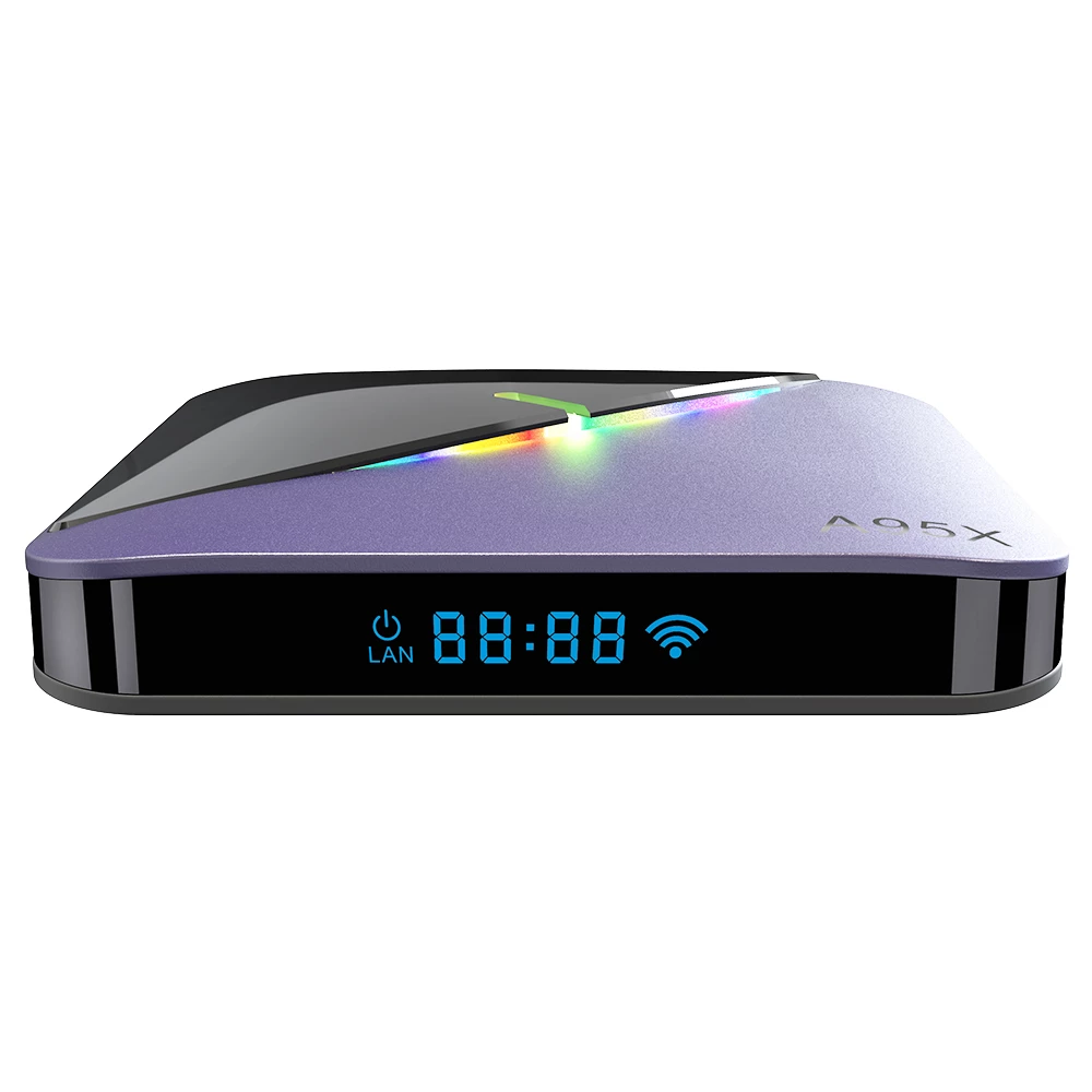 A95X F3 Air II TV BOX Android 11 Amlogic S905W2 Quad Core ARM Cortex A53 2G RAM 16GB ROM 2.4G+5G WiFi 4K AV1 RGB Light 8 A95X F3 Air II TV BOX Android 11 Amlogic S905W2 Quad Core ARM Cortex A53 2G RAM 16GB ROM 2.4G+5G WiFi 4K AV1 RGB Light - Image 6