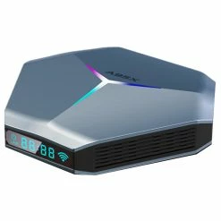 A95X F4 Android 11 Amlogic S905X4 4GB/64GB TV BOX RGB Light 2.5G+5G WIFI Bluetooth 4.2 8K HDR