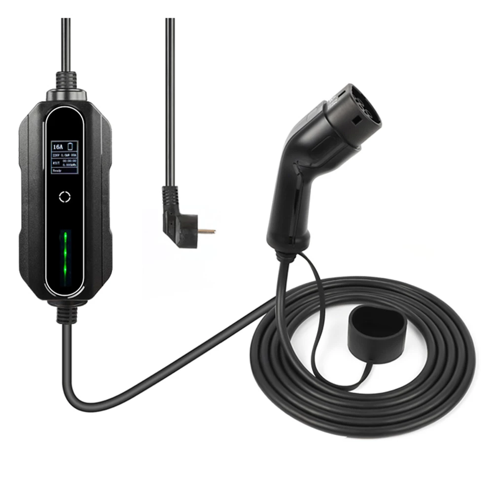 ANDAIIC EV Car Charger Type 2 6A-16A For Electric Vehicle Portable EVSE Charging Cable 10 Meters 4 ANDAIIC EV Car Charger Type 2 6A-16A For Electric Vehicle Portable EVSE Charging Cable 10 Meters - Image 2