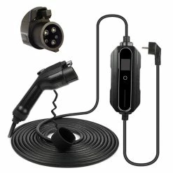 ANDAIIC EV Car Charger Type 1 6A-16A For Electric Vehicle Portable EVSE Charging Cable 10 Meters