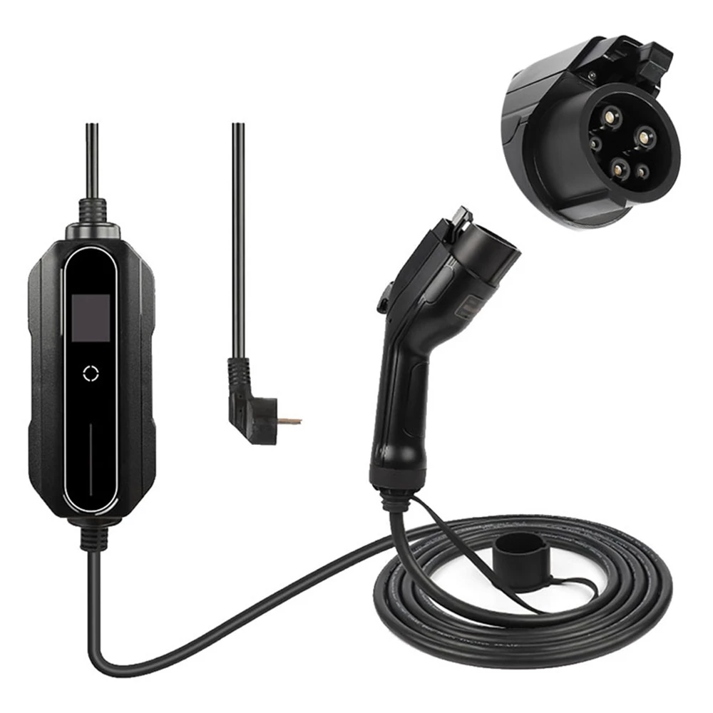 ANDAIIC EV Car Charger Type 1 6A-16A For Electric Vehicle Portable EVSE Charging Cable 10 Meters 4 ANDAIIC EV Car Charger Type 1 6A-16A For Electric Vehicle Portable EVSE Charging Cable 10 Meters - Image 2