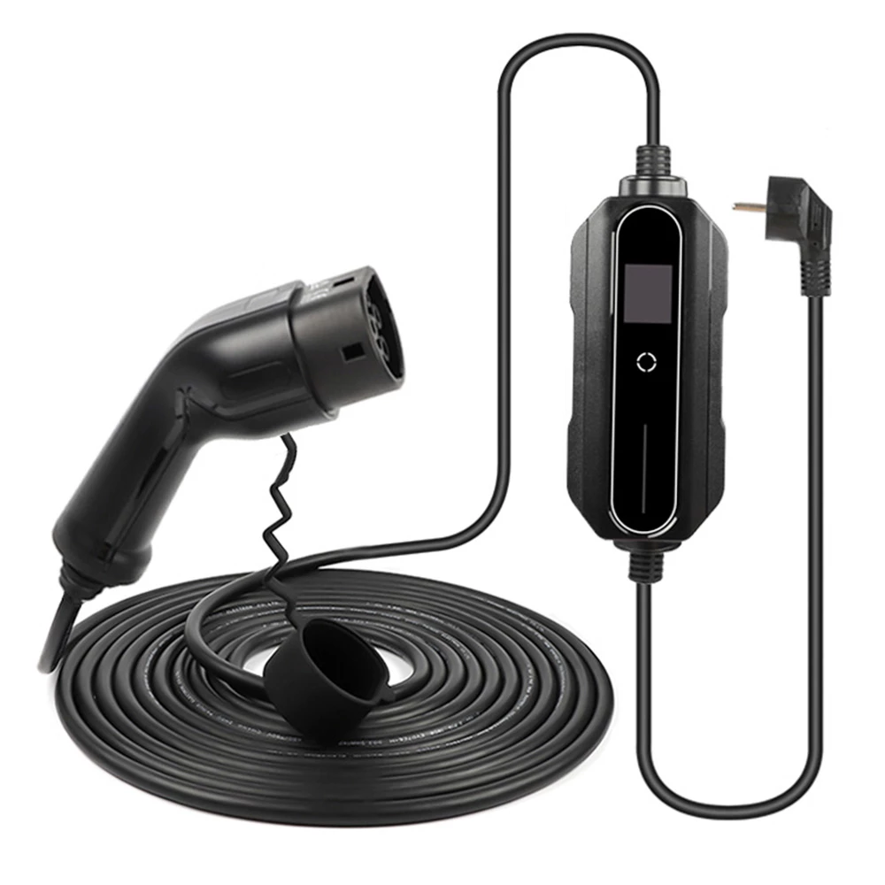 ANDAIIC EV Car Charger Type 2 6A-16A For Electric Vehicle Portable EVSE Charging Cable 5 Meters 5 ANDAIIC EV Car Charger Type 2 6A-16A For Electric Vehicle Portable EVSE Charging Cable 5 Meters - Image 3