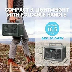 BLUETTI EB55 Portable Power Station 700W/537Wh Solar Generator - Black 12 BLUETTI EB55 Portable Power Station 700W/537Wh Solar Generator - Black -IMOU Sales BLUETTI EB55 Portable Power Station 700W 537Wh Solar Generator with 4 472814 2