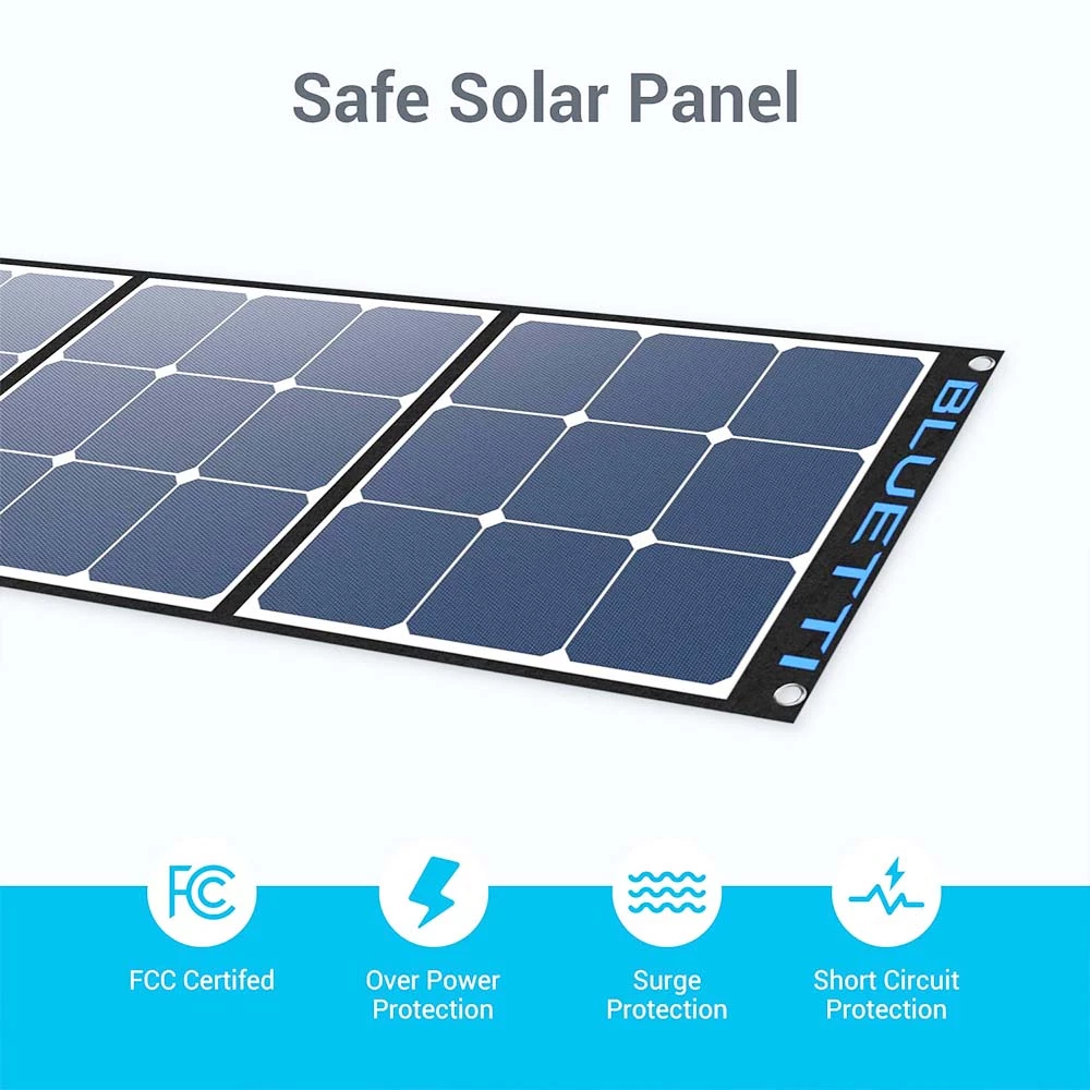 BLUETTI SP200 200W Solar Panel For AC200P/EB70/AC50S/EB150/EB240 Power Station Portable Foldable Solar Panel Power Backup 8 BLUETTI SP200 200W Solar Panel For AC200P/EB70/AC50S/EB150/EB240 Power Station Portable Foldable Solar Panel Power Backup - Image 6