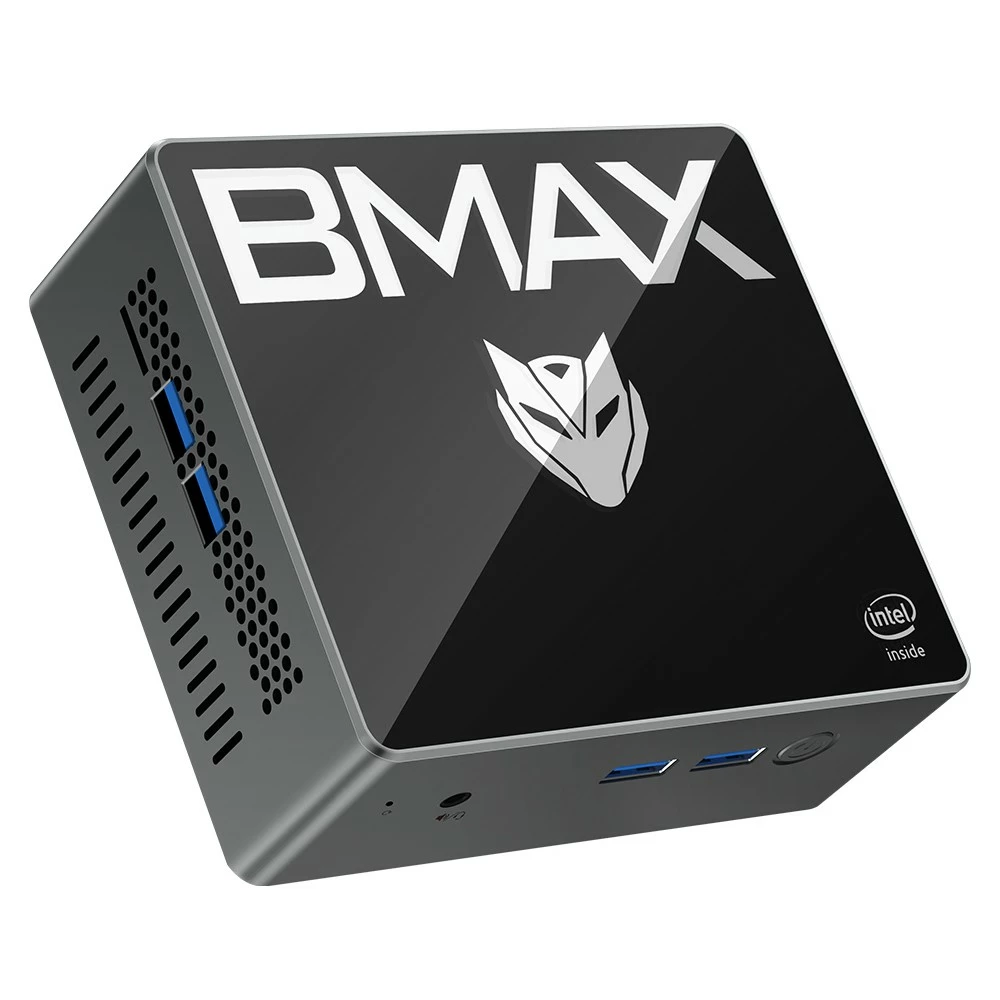 BMAX B2 Pro Mini PC Intel Gemini Lake J4105 CPU, 8GB RAM 256GB SSD Windows 11, 5G WiFi, Bluetooth 5.0 Space Grey - US 3 BMAX B2 Pro Mini PC Intel Gemini Lake J4105 CPU, 8GB RAM 256GB SSD Windows 11, 5G WiFi, Bluetooth 5.0 Space Grey - US