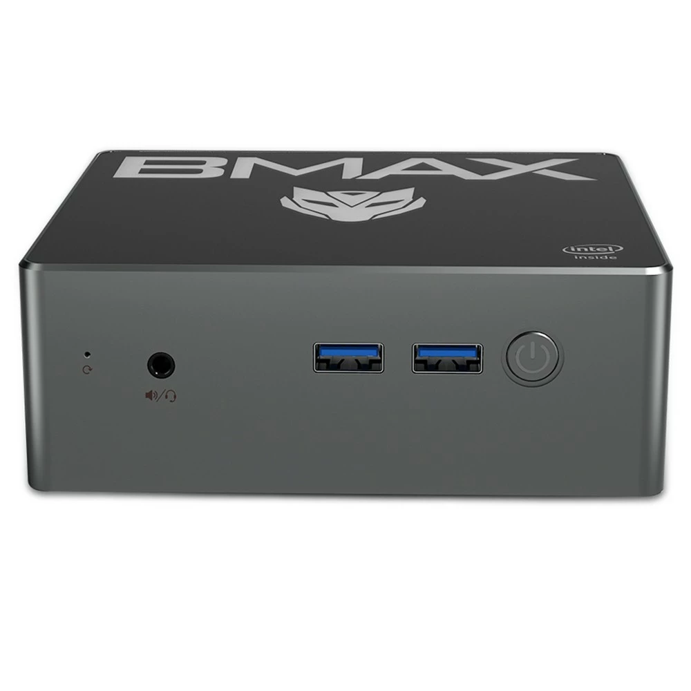 BMAX B2 Pro Mini PC Intel Gemini Lake J4105 CPU, 8GB RAM 256GB SSD Windows 11, 5G WiFi, Bluetooth 5.0 Space Grey - US 4 BMAX B2 Pro Mini PC Intel Gemini Lake J4105 CPU, 8GB RAM 256GB SSD Windows 11, 5G WiFi, Bluetooth 5.0 Space Grey - US - Image 2
