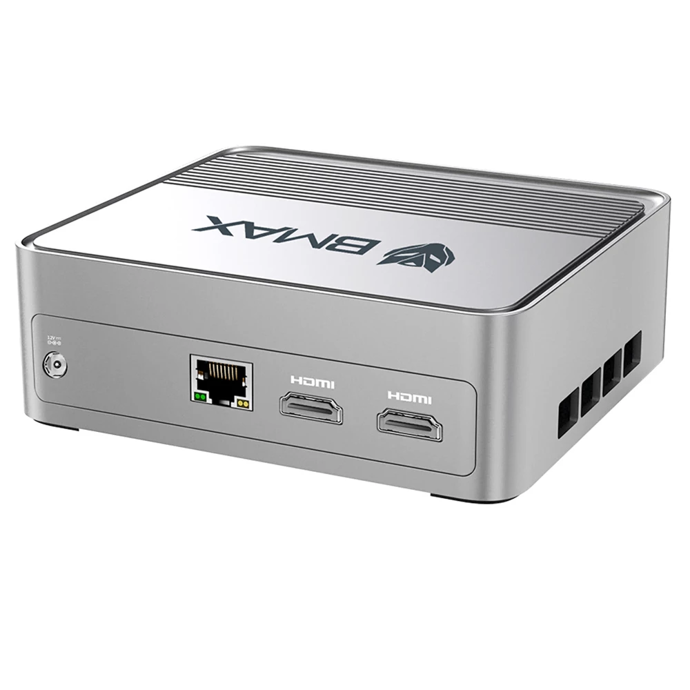 BMAX B3 Mini PC Intel® Jasper Lake N5095, Windows 11(64-bit) OS, 8+256GB, Dual Band WiFi, Silver 6 BMAX B3 Mini PC Intel® Jasper Lake N5095, Windows 11(64-bit) OS, 8+256GB, Dual Band WiFi, Silver - Image 4