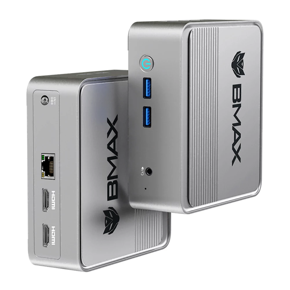 BMAX B3 Mini PC Intel® Jasper Lake N5095, Windows 11(64-bit) OS, 8+256GB, Dual Band WiFi, Silver 7 BMAX B3 Mini PC Intel® Jasper Lake N5095, Windows 11(64-bit) OS, 8+256GB, Dual Band WiFi, Silver - Image 5