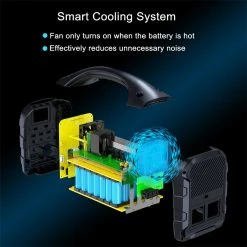 BULLBAT Adventurer 700 613Wh/700W Portable Power Station Solar Power Generators For Outdoor & Indoor - Black -IMOU Sales BULLBAT Adventurer 700 613Wh 700W Portable Power Station 497282 3