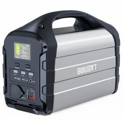 BULLBAT Adventurer 700 613Wh/700W Portable Power Station Solar Power Generators For Outdoor & Indoor - Silver