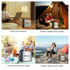 BULLBAT Pioneer 250 257Wh/250W Portable Power Station Solar Power Generators Backup Power Supply For Outdoor & Indoor -IMOU Sales BULLBAT Pioneer 250 257Wh 250W Portable Power Station 497280 4