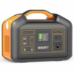 BULLBAT Pioneer 500 505Wh/500W Portable Power Station Solar Power Generators Backup Power Supply For Outdoor & Indoor