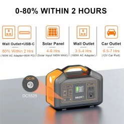 BULLBAT Pioneer 500 505Wh/500W Portable Power Station Solar Power Generators Backup Power Supply For Outdoor & Indoor -IMOU Sales BULLBAT Pioneer 500 505Wh 500W Portable Power Station 497281 3