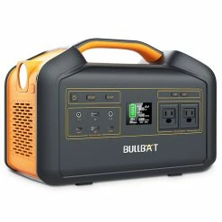 BULLBAT Pioneer 800 808Wh/800W Portable Power Station Solar Power Generators Backup Power Supply For Outdoor & Indoor