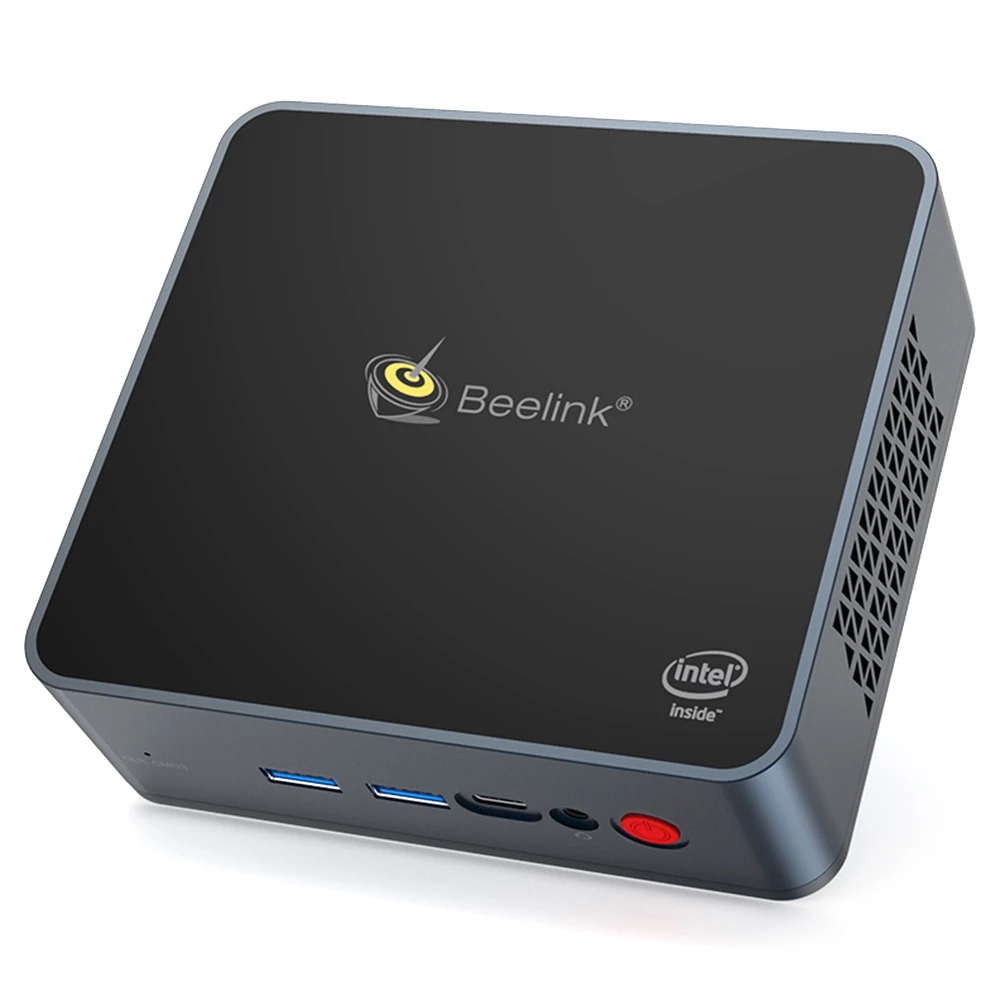 Beelink GK55 Windows10 Mini PC Gemini Lake-R J4125 Quad Core 8GB RAM 256GB SSD 2.4G+5G WIFI HDMI*2 RJ45*2 3 Beelink GK55 Windows10 Mini PC Gemini Lake-R J4125 Quad Core 8GB RAM 256GB SSD 2.4G+5G WIFI HDMI*2 RJ45*2