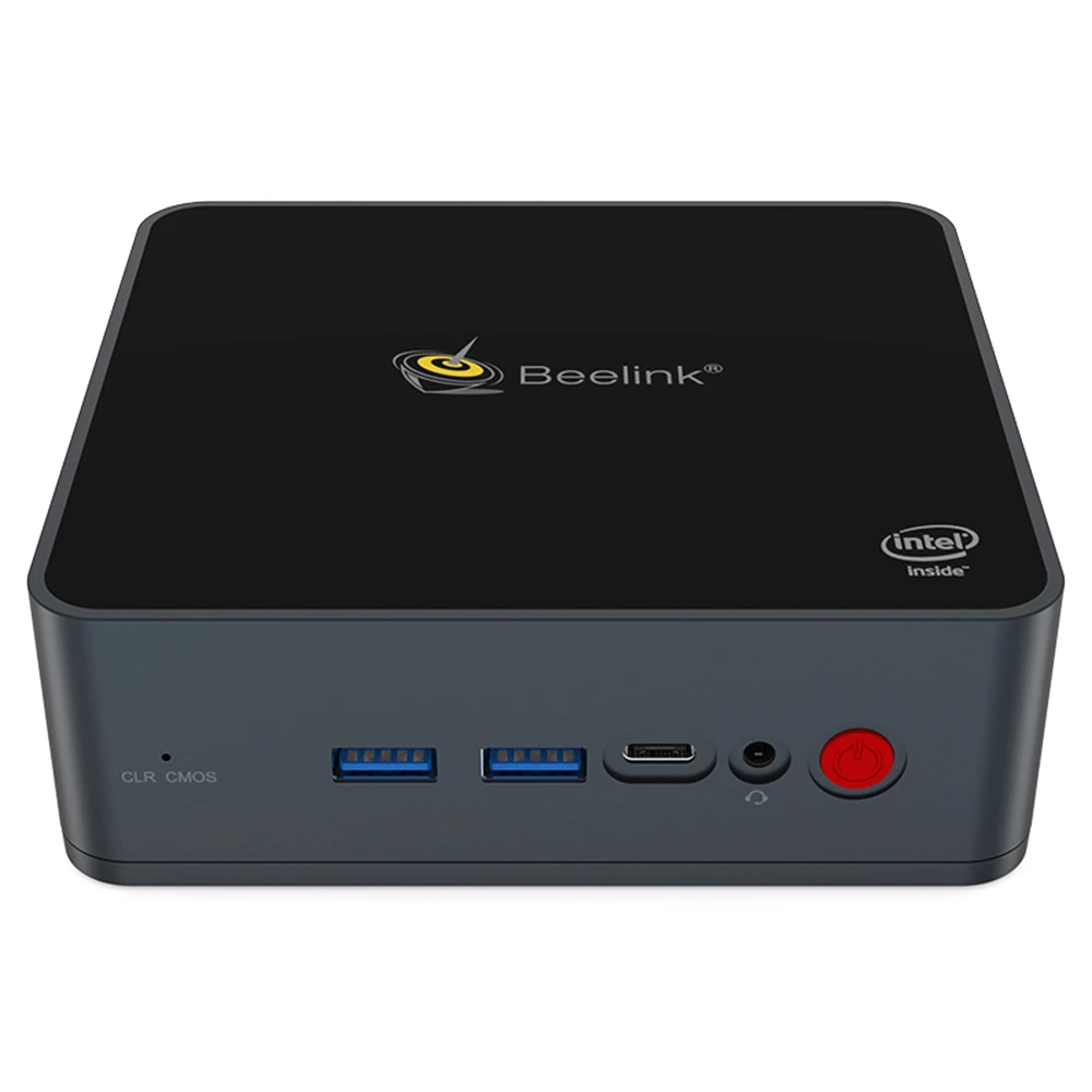 Beelink GK55 Windows10 Mini PC Gemini Lake-R J4125 Quad Core 8GB RAM 256GB SSD 2.4G+5G WIFI HDMI*2 RJ45*2 4 Beelink GK55 Windows10 Mini PC Gemini Lake-R J4125 Quad Core 8GB RAM 256GB SSD 2.4G+5G WIFI HDMI*2 RJ45*2 - Image 2