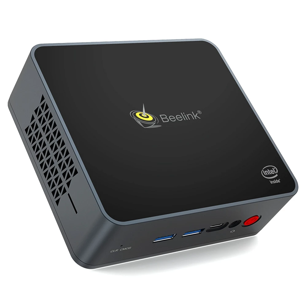 Beelink GK55 Windows10 Mini PC Gemini Lake-R J4125 Quad Core 8GB RAM 256GB SSD 2.4G+5G WIFI HDMI*2 RJ45*2 5 Beelink GK55 Windows10 Mini PC Gemini Lake-R J4125 Quad Core 8GB RAM 256GB SSD 2.4G+5G WIFI HDMI*2 RJ45*2 - Image 3