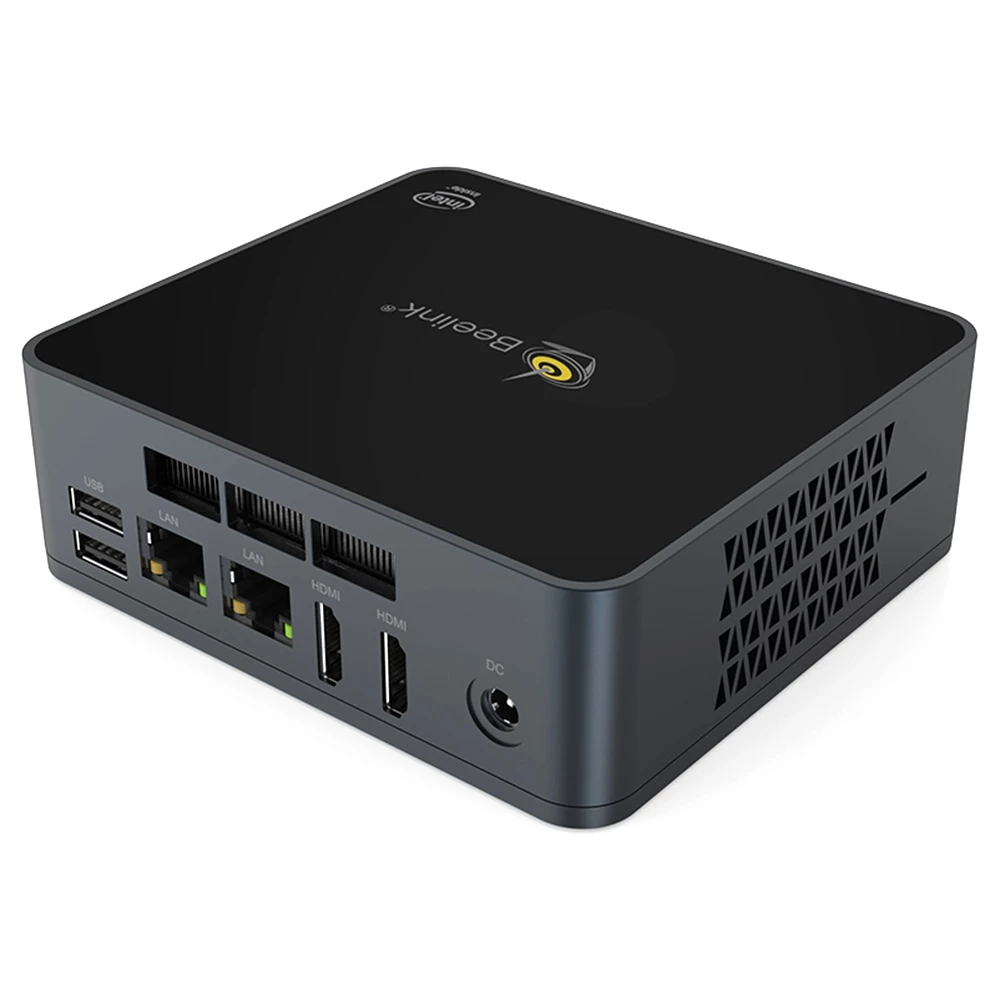 Beelink GK55 Windows10 Mini PC Gemini Lake-R J4125 Quad Core 8GB RAM 256GB SSD 2.4G+5G WIFI HDMI*2 RJ45*2 7 Beelink GK55 Windows10 Mini PC Gemini Lake-R J4125 Quad Core 8GB RAM 256GB SSD 2.4G+5G WIFI HDMI*2 RJ45*2 - Image 5