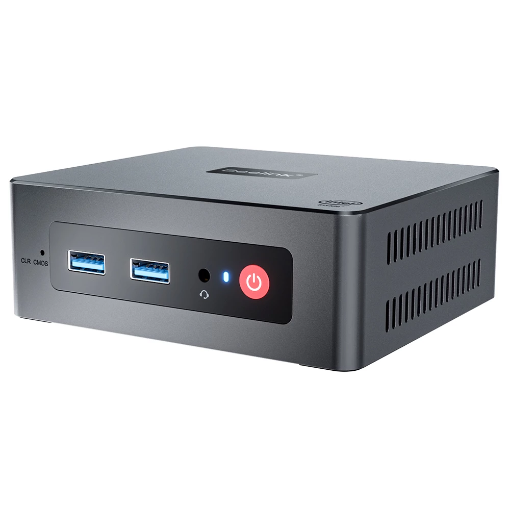 Beelink MINI S Mini PC Intel Jasper Lake N5095 8GB RAM/256GB SSD 2.4G+5G WiFi Bluetooth 1000Mbps LAN 2xHDMI - EU Adapter 3 Beelink MINI S Mini PC Intel Jasper Lake N5095 8GB RAM/256GB SSD 2.4G+5G WiFi Bluetooth 1000Mbps LAN 2xHDMI - EU Adapter