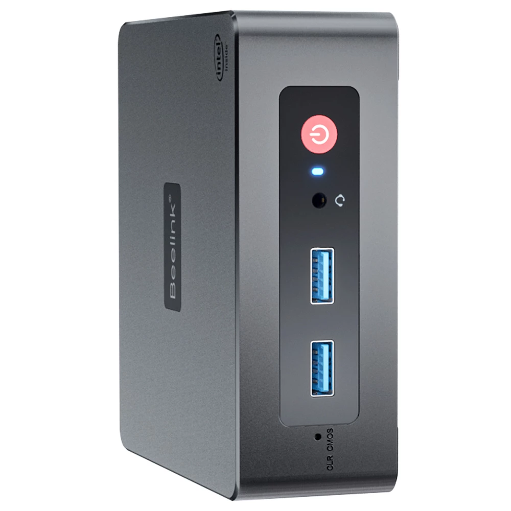 Beelink MINI S Mini PC Intel Jasper Lake N5095 8GB RAM/256GB SSD 2.4G+5G WiFi Bluetooth 1000Mbps LAN 2xHDMI - EU Adapter 5 Beelink MINI S Mini PC Intel Jasper Lake N5095 8GB RAM/256GB SSD 2.4G+5G WiFi Bluetooth 1000Mbps LAN 2xHDMI - EU Adapter - Image 3