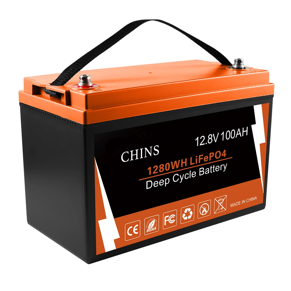 CHINS LiFePO4 Battery 12V 100AH Lithium Battery - Built-in 100A BMS, Perfect For Replacing Most Of Backup Power, Home Energy Storage And Off-Grid 5 CHINS LiFePO4 Battery 12V 100AH Lithium Battery - Built-in 100A BMS, Perfect For Replacing Most Of Backup Power, Home Energy Storage And Off-Grid - Image 3