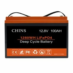 CHINS LiFePO4 Battery 12V 100AH Lithium Battery - Built-in 100A BMS, Perfect For Replacing Most Of Backup Power, Home Energy Storage And Off-Grid 11 CHINS LiFePO4 Battery 12V 100AH Lithium Battery - Built-in 100A BMS, Perfect For Replacing Most Of Backup Power, Home Energy Storage And Off-Grid -IMOU Sales CHINS 12V 100Ah LiFePO4 Lithium Battery 516660 4