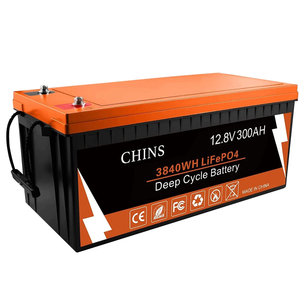CHINS LiFePO4 Battery 12V 300Ah Lithium Battery - Built-in 200A BMS, Perfect For Replacing Most Of Backup Power, Home Energy Storage And Off-Grid Etc. 7 CHINS LiFePO4 Battery 12V 300Ah Lithium Battery - Built-in 200A BMS, Perfect For Replacing Most Of Backup Power, Home Energy Storage And Off-Grid Etc. - Image 5