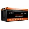 CHINS LiFePO4 Battery 24V 200Ah Lithium Battery - Built-in 200A BMS, 2000+ Cycles, Perfect For RV, Home Storage And Off-Grid -IMOU Sales CHINS 24V 200Ah LiFePO4 Lithium Battery 516675 0