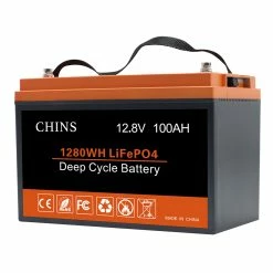 CHINS LiFePO4 Battery 12V 100AH Lithium Battery - Built-in 100A BMS, Perfect For Replacing Most Of Backup Power, Home Energy Storage And Off-Grid Etc. 11 CHINS LiFePO4 Battery 12V 100AH Lithium Battery - Built-in 100A BMS, Perfect For Replacing Most Of Backup Power, Home Energy Storage And Off-Grid Etc. -IMOU Sales CHINS Smart 12V 100AH LiFePO4 Battery 516678 3