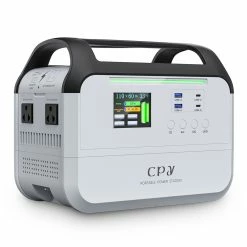 CPY 800 Mini Portable Power Station 288Wh Battery 1600W Peak Power, 6 Outputs, Charge To 80% In 1 Hour, Detachable Function