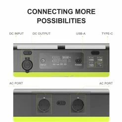 CTECHi GT1500 1500W Portable Power Station, 1210Wh LiFePO4 Battery, Pure Sine Wave Solar Generator, 60W PD Fast Charging 12 CTECHi GT1500 1500W Portable Power Station, 1210Wh LiFePO4 Battery, Pure Sine Wave Solar Generator, 60W PD Fast Charging -IMOU Sales CTECHi GT1500 1500W 1210Wh Portable Power Station 516996 4