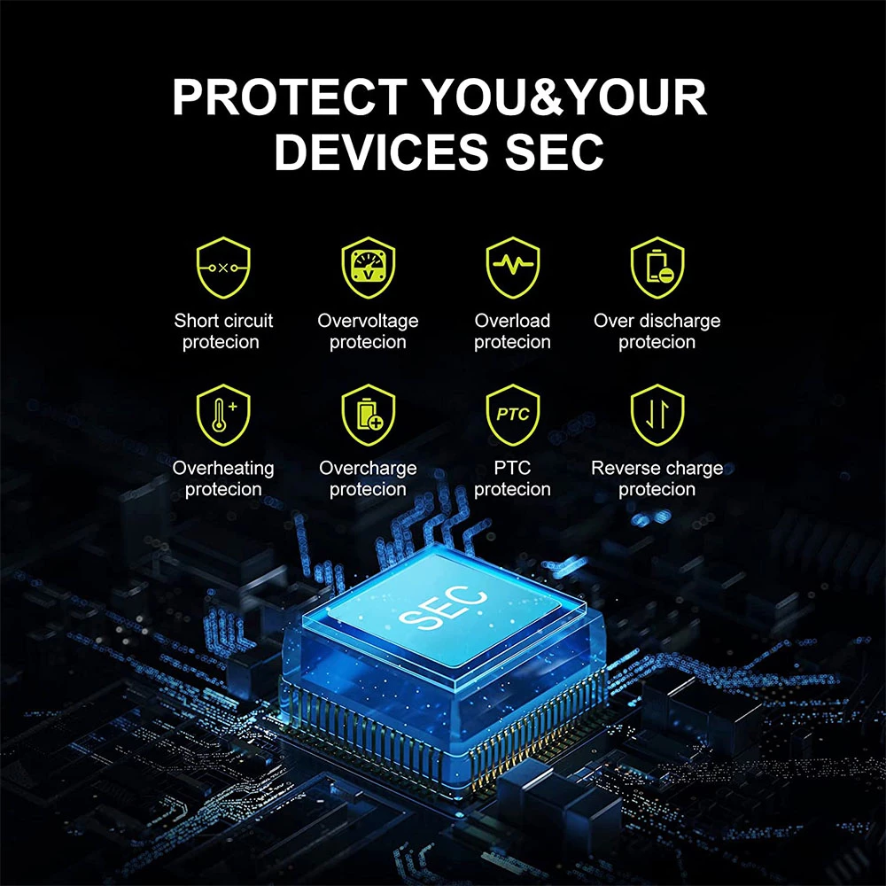 CTECHi GT1500 1500W Portable Power Station, 1210Wh LiFePO4 Battery, Pure Sine Wave Solar Generator, 60W PD Fast Charging 8 CTECHi GT1500 1500W Portable Power Station, 1210Wh LiFePO4 Battery, Pure Sine Wave Solar Generator, 60W PD Fast Charging - Image 6