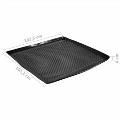 Car Boot Mat For Skoda Octavia I Liftback (1996-2010) Rubber -IMOU Sales Car Boot Mat for Skoda Octavia I Liftback 1996 2010 Rubber 447752 4