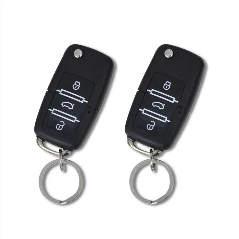 Car Central Door Locking Set With 2 Remote Keys VW Skoda Audi 4 Car Central Door Locking Set With 2 Remote Keys VW Skoda Audi - Image 2