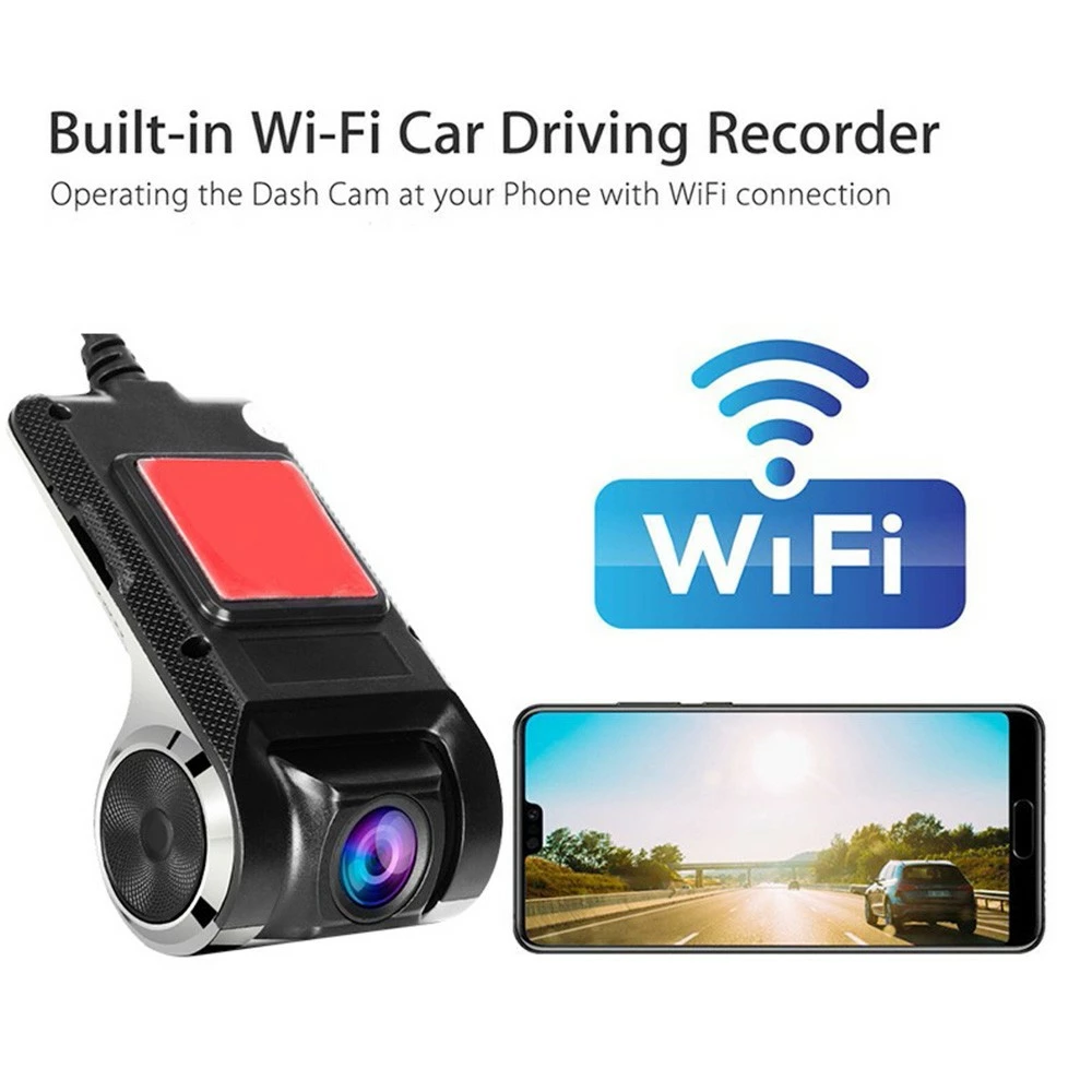 Car DVR WiFi USB 2 In 1 1080P Wide Angle Video Recorder ADAS Video Recorder Android DVR Car Recorder Night Version 6 Car DVR WiFi USB 2 In 1 1080P Wide Angle Video Recorder ADAS Video Recorder Android DVR Car Recorder Night Version - Image 4