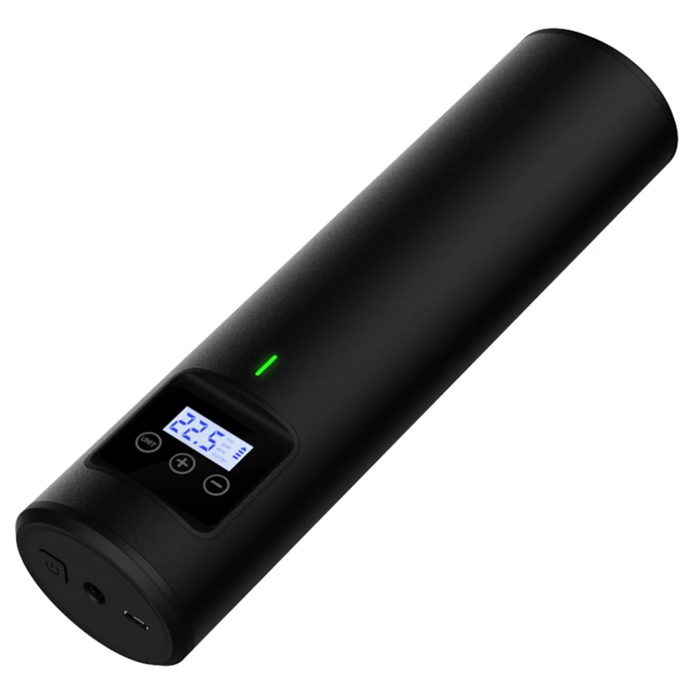 Cordless Tire Inflator Portable Compressor Digital Car Tire Pump 12V 150PSI Rechargeable Air Pump -Black 4 Cordless Tire Inflator Portable Compressor Digital Car Tire Pump 12V 150PSI Rechargeable Air Pump -Black - Image 2