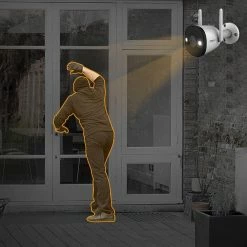 IMOU Bullet 2E 4MP Camera Colorful World, Even At Night Human Detection, 4MP, H.265, Smart Color Night Vision -IMOU Sales Dahua Full Color Night Vision Camera Imou Bullet 2E 4MP 500468 4