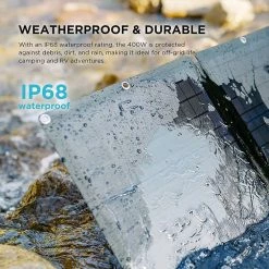 EcoFlow 400W Portable Solar Panel With Kickstand Case, 22.4% Conversion Efficiency, Waterproof IP68 10 EcoFlow 400W Portable Solar Panel With Kickstand Case, 22.4% Conversion Efficiency, Waterproof IP68 -IMOU Sales EcoFlow 400W Portable Solar Panel 519455 2