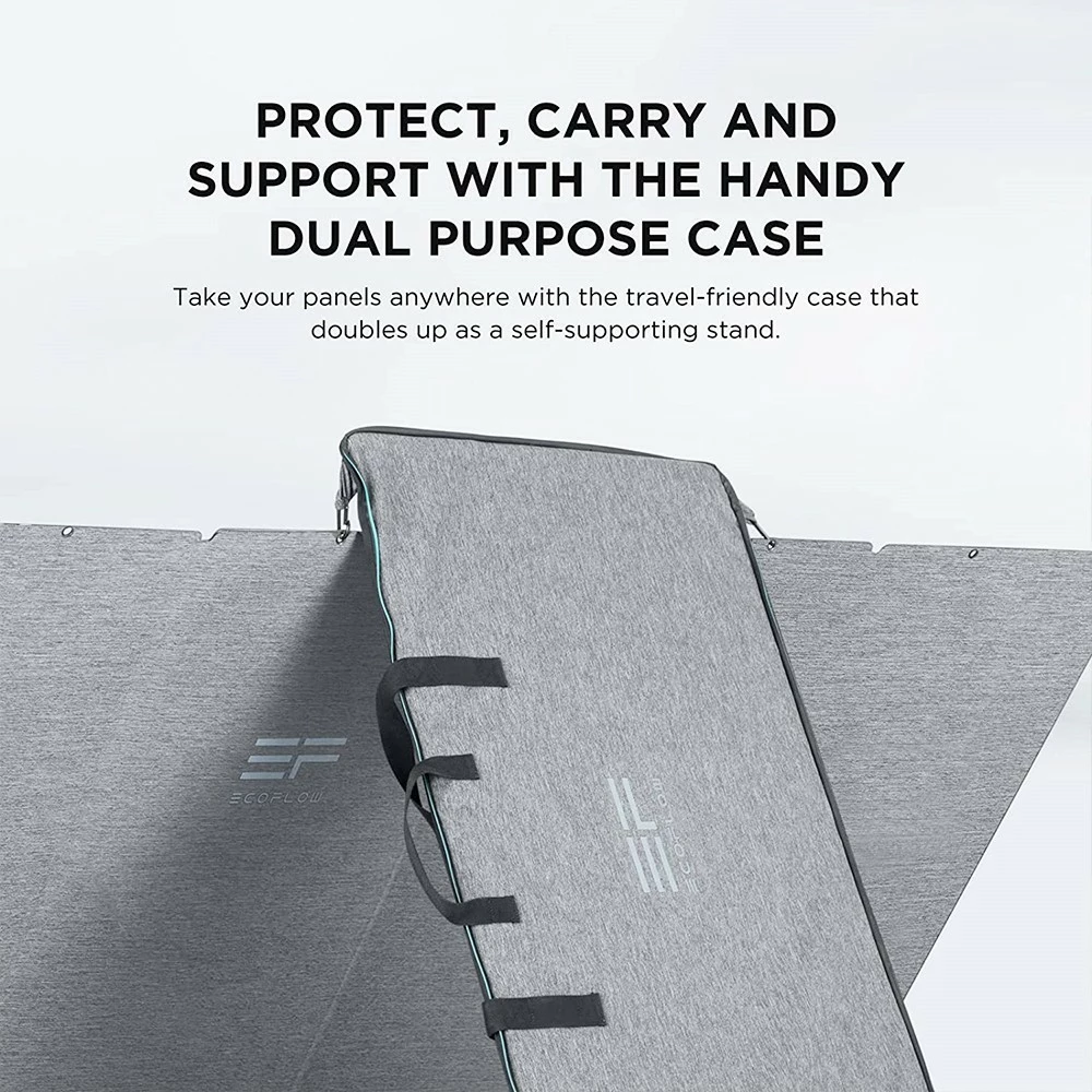 EcoFlow 400W Portable Solar Panel With Kickstand Case, 22.4% Conversion Efficiency, Waterproof IP68 7 EcoFlow 400W Portable Solar Panel With Kickstand Case, 22.4% Conversion Efficiency, Waterproof IP68 - Image 5