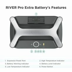 EcoFlow RIVER Pro Extra Battery, 720Wh Battery Capacity -IMOU Sales EcoFlow RIVER Pro Extra Battery 519315 4